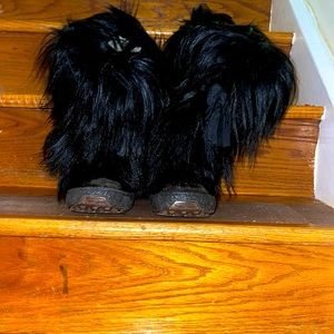 Furry Pajar Winter Boots
